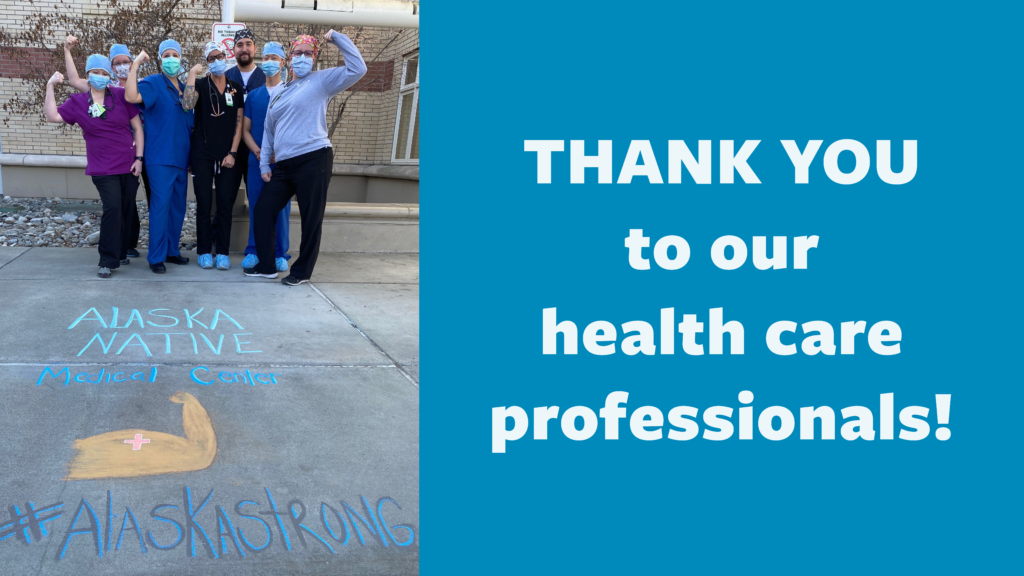 Thank you to our health care professionals